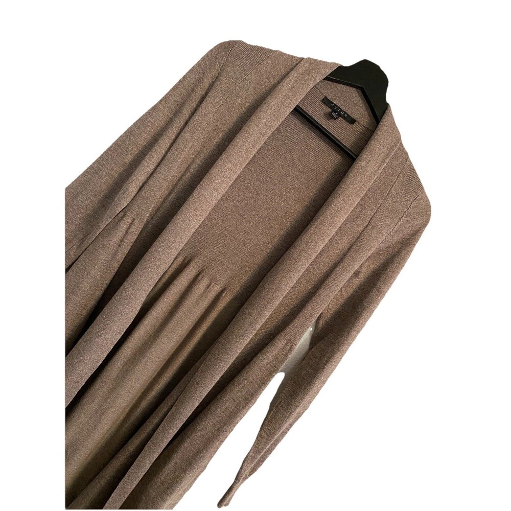 Cyrus S Boho Sweater Cardigan, Bohemian Cottagecore Layer, Open Front C2